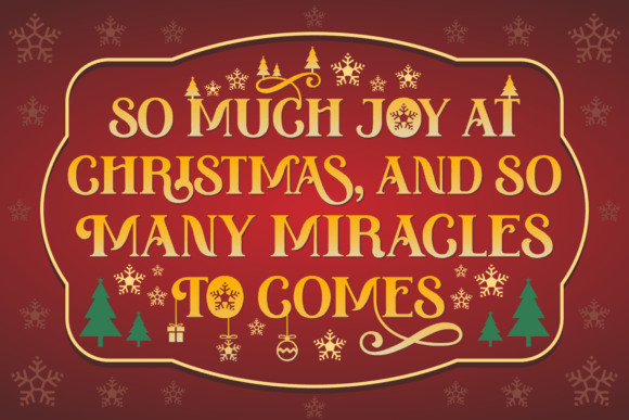 Christmas Mood Font - Preview 4