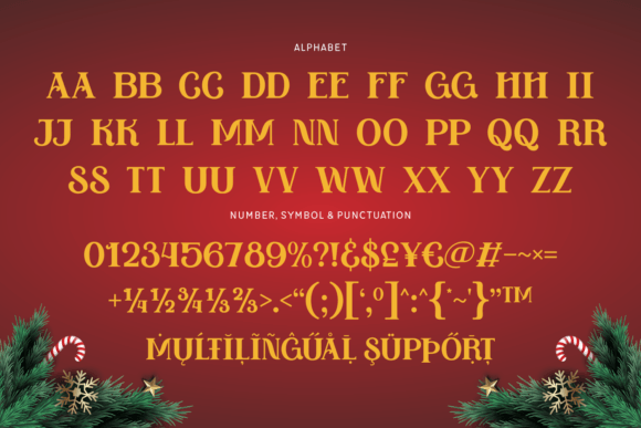 Christmas Mood Font - Preview 5