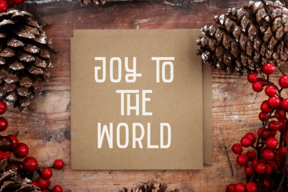 Christmas Rainbows Font - Preview 2