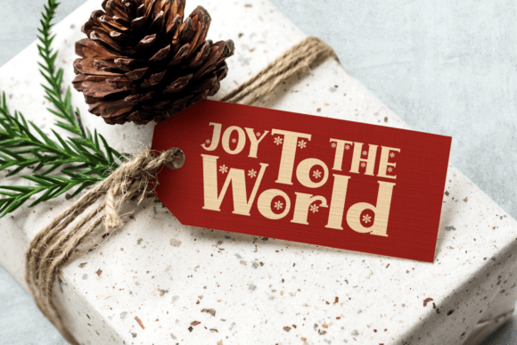 Christmas Snowtext Font - Preview 2