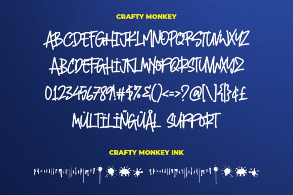 Crafty Monkey Font - Preview 4
