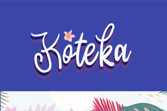 Fancylotte Font - Preview 3