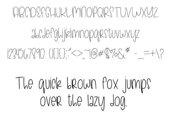 Fresh Blackberries Font - Preview 1