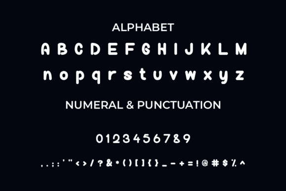 Gencar Font - Preview 1