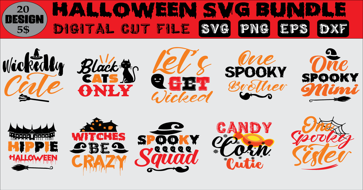 Halloween SVG Bundle Bundle · Creative Fabrica