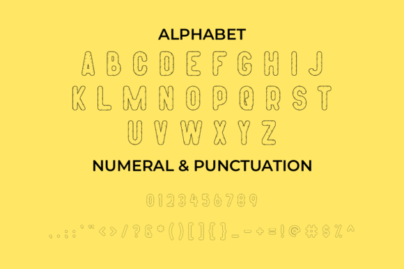 Kendhel Font PNG with transparent background - Preview 1