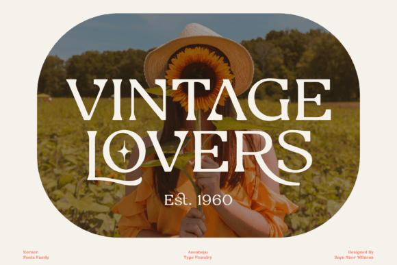 Korsen Font PNG with transparent background - Preview 2