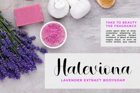 Manoria Font PNG with transparent background - Preview 3
