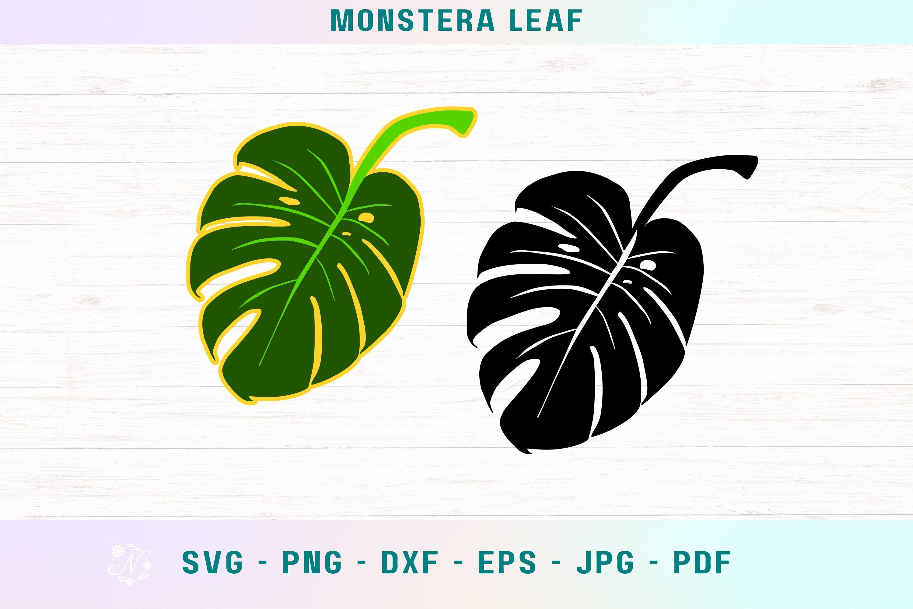 Monstera Leaf Svg, Monstera Svg Graphic by Nele_Creative  Creative Fabrica