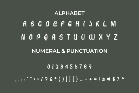 Ngopo Font PNG with transparent background - Preview 1