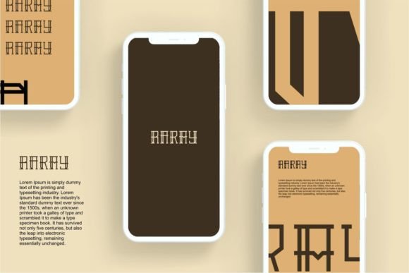 Noza Font PNG with transparent background - Preview 4