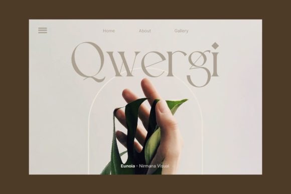 Qwergi Font PNG with transparent background - Preview 4