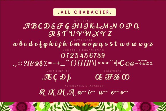Rachel Font PNG with transparent background - Preview 5
