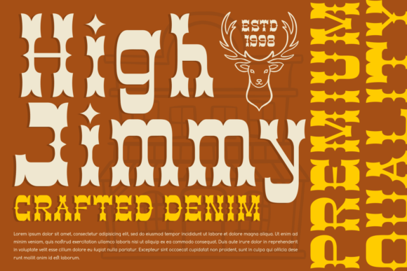 Ranger Eastwood Font PNG with transparent background - Preview 2