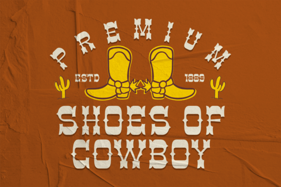 Ranger Eastwood Font PNG with transparent background - Preview 3