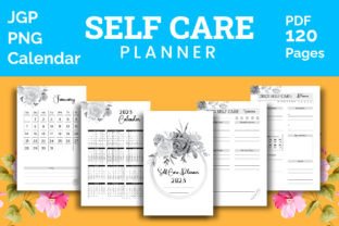 Self Care Planner 2023 Floral Decorated Graphic by SadaRong · Creative ...