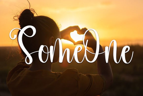 Simple Minimalist Font PNG with transparent background - Preview 3