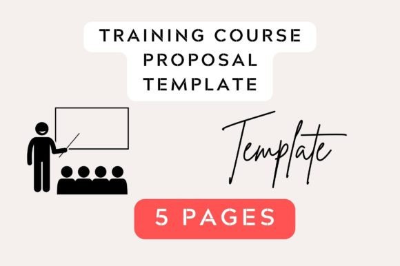 Training Program Proposal Template for Canva business training documentation