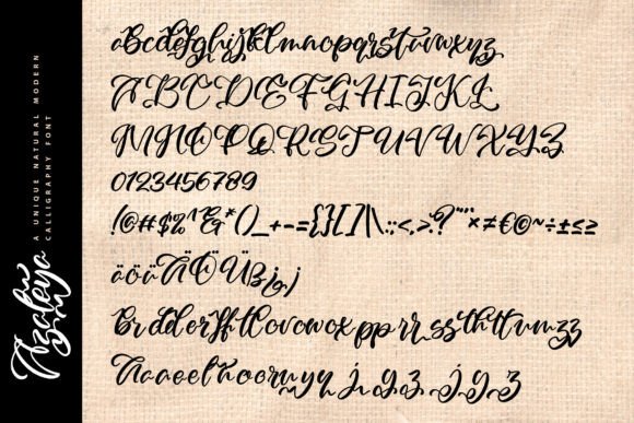 Azaleya Font - Preview 4