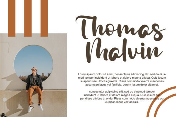 Backing Font - Preview 3