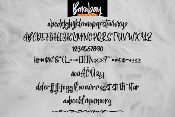Barabay Font - Preview 4
