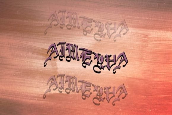 Blackletter Font - Preview 4