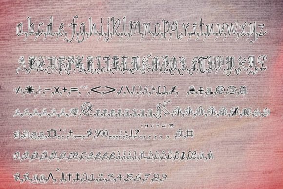 Blackletter Font - Preview 3