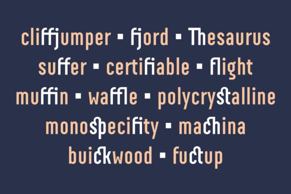 Boscha Font - Preview 4