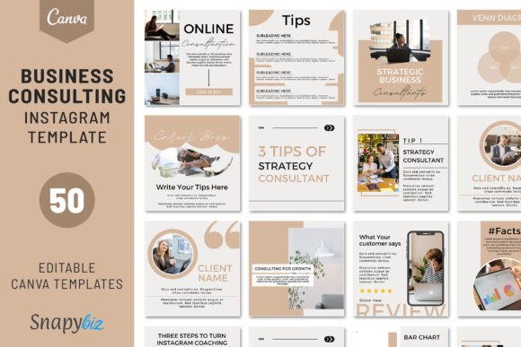 Business Consultant Instagram Template
