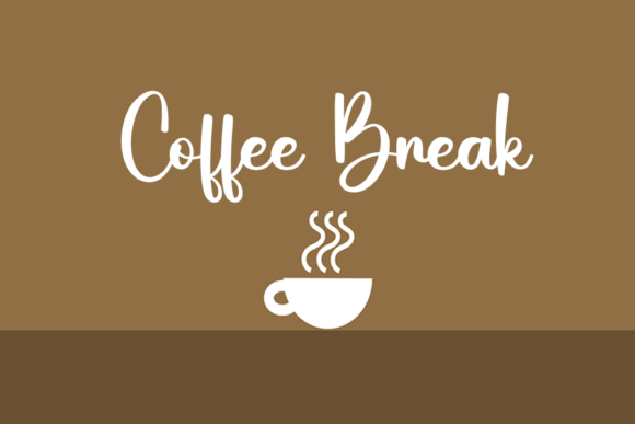 Coffee Break Font - Preview 4