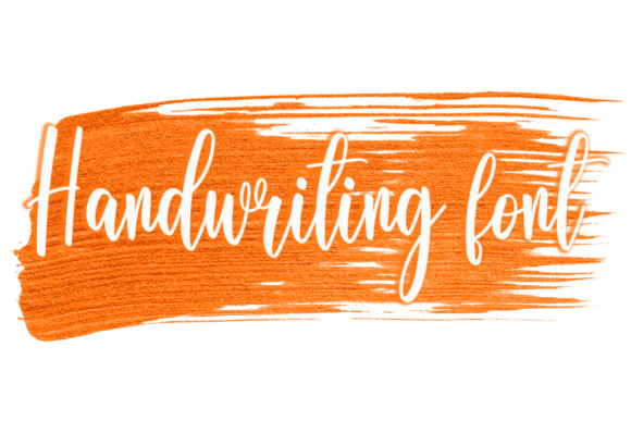 Distress Font PNG with transparent background - Preview 1