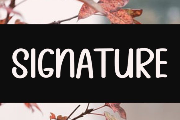 Fishery Font - Preview 2