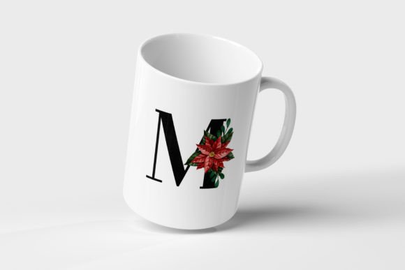 Floral Christmas Font - Preview 6