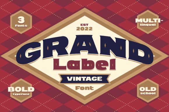 Grand Label Fonts