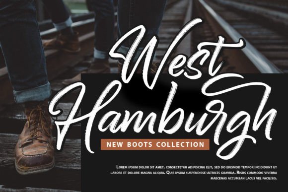 Lambargo Font PNG with transparent background - Preview 1