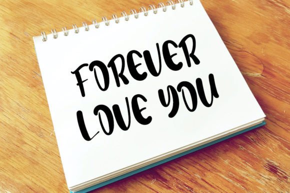 Love Language Font PNG with transparent background - Preview 2