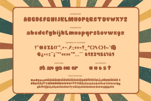 Man Craftest Font font preview - 3
