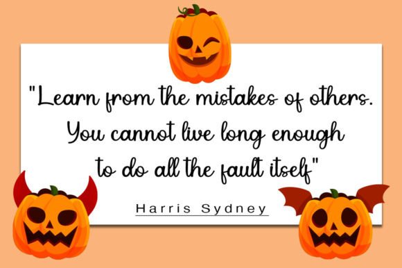 Pumkin Garden Font PNG with transparent background - Preview 3