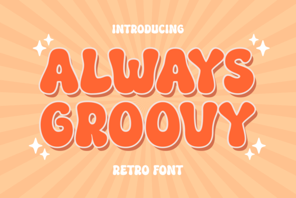 Always Groovy Font by Rydmaker (7NTypes) preview