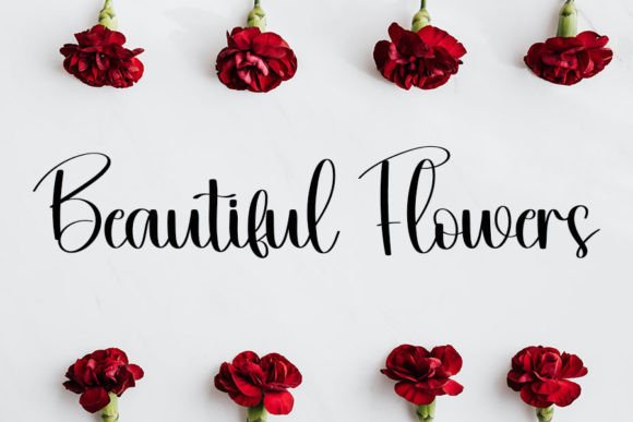 Beautiful Font - Preview 2