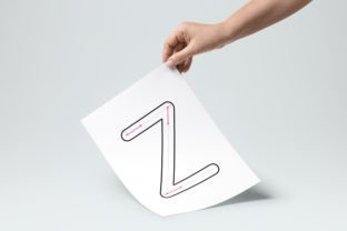 Big Letters Tracing for Pre-k Kids Graphic by medelwardi · Creative Fabrica