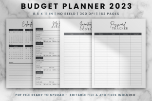 Budget Planner 2023 Graphic by TeesnimeART · Creative Fabrica