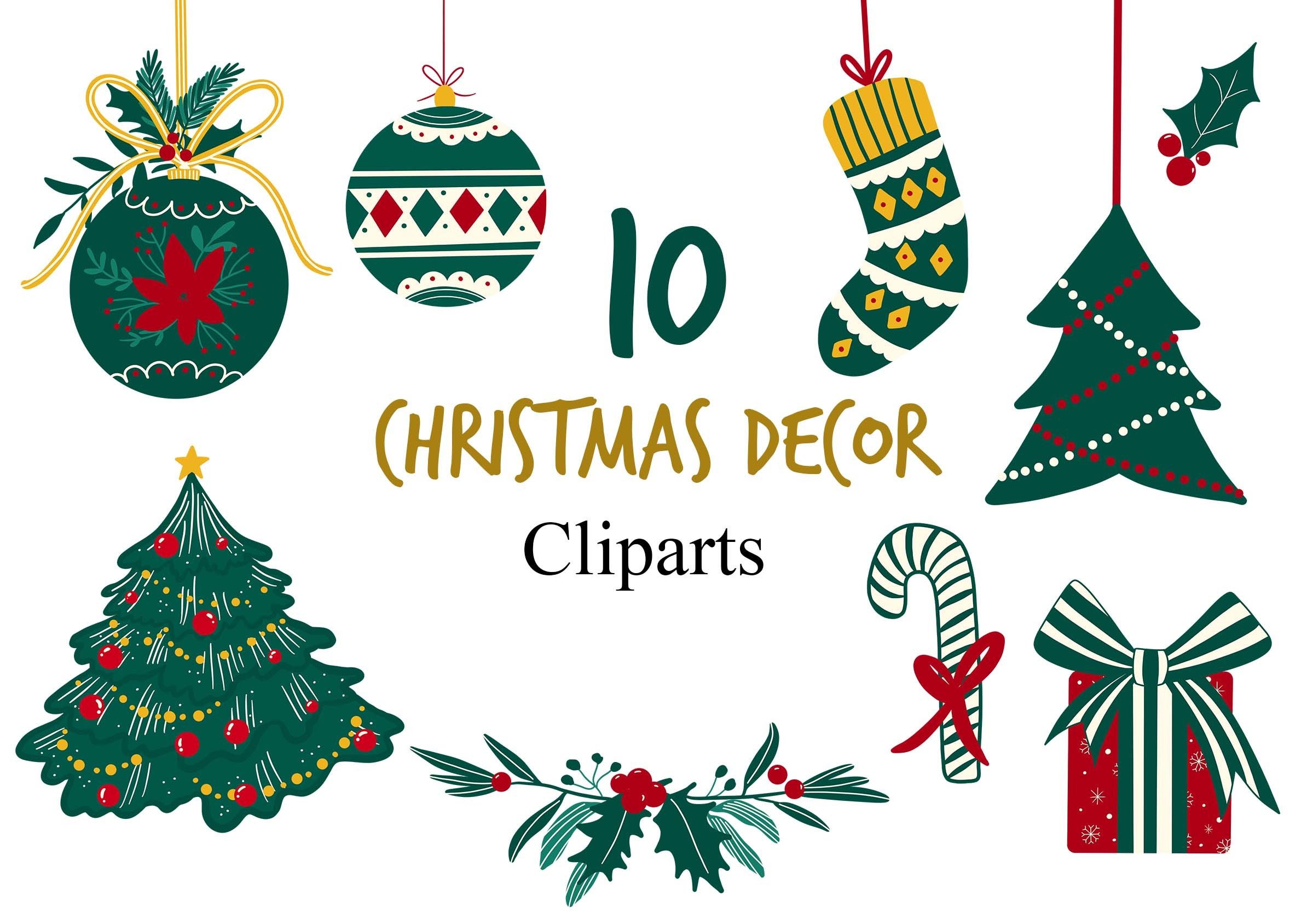 Christmas Decor Clipart - photo 1