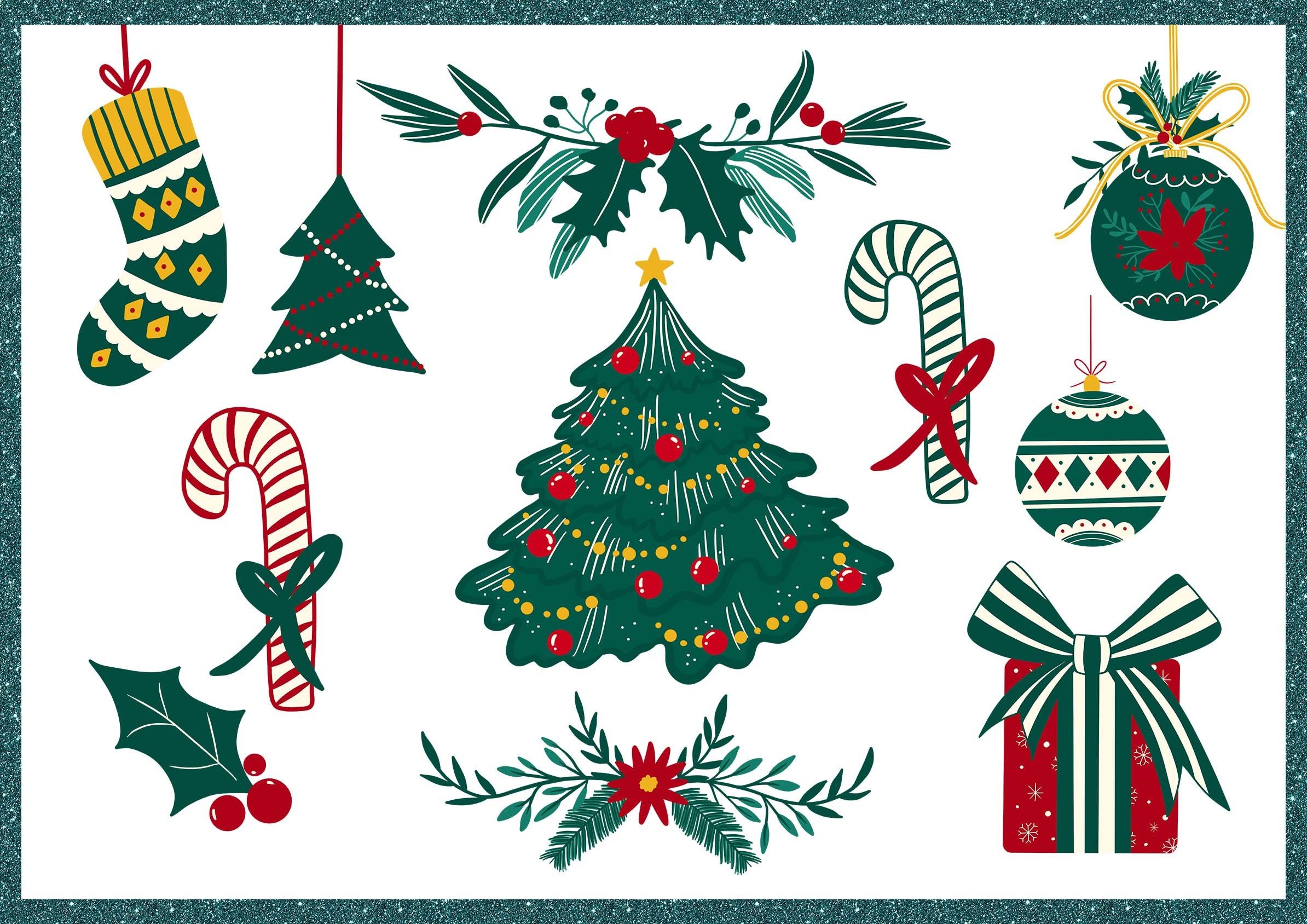 Christmas Decor Clipart - photo 3
