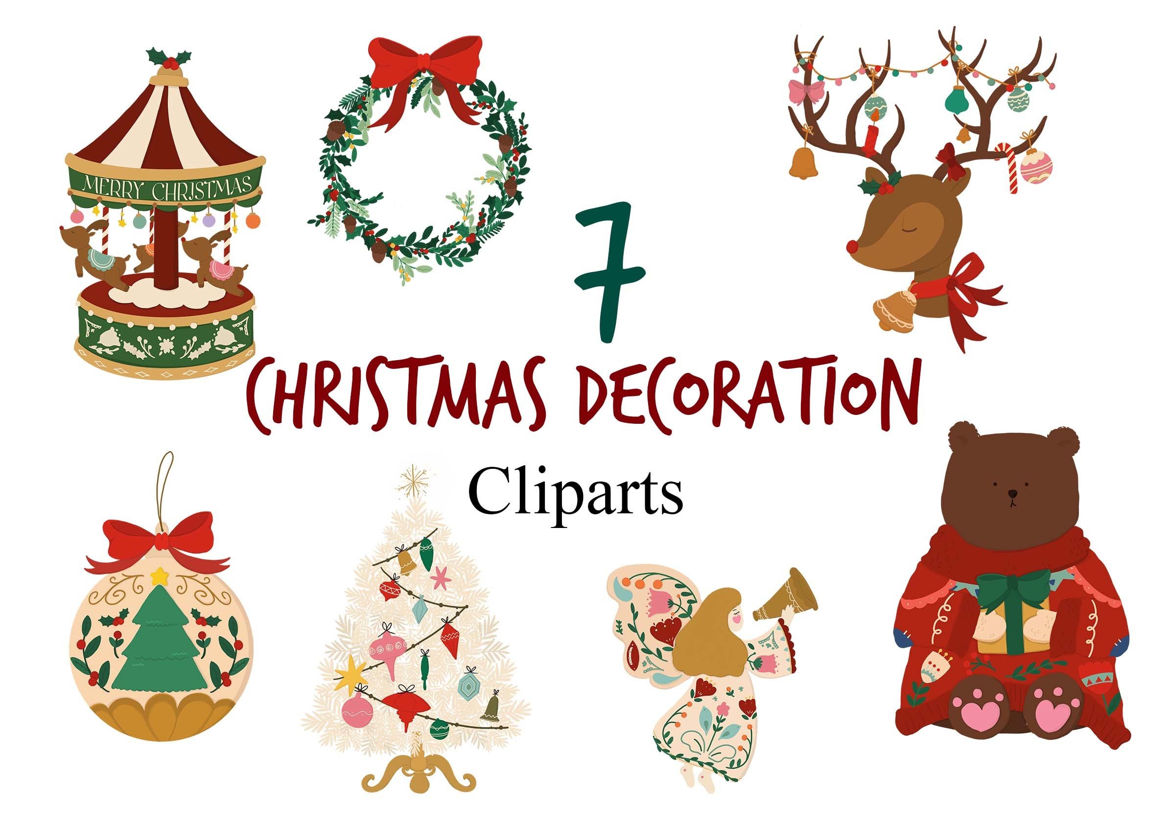 Cute Christmas Cliparts - photo 1
