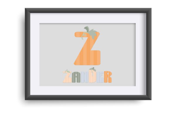 Pumpkin Pastel Font PNG with transparent background - Preview 3