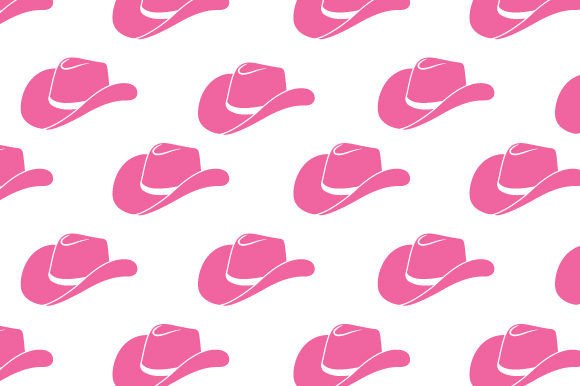 Pink Cowboy Hat Cutting Board Kitchen File creazione per il taglio Di Creative Fabrica Crafts