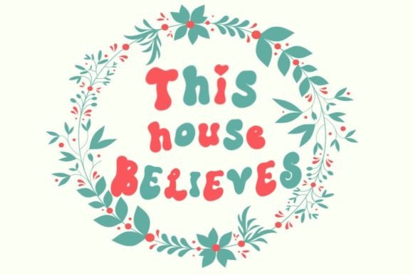 Christmas Fun Duo Font PNG with transparent background - Preview 2