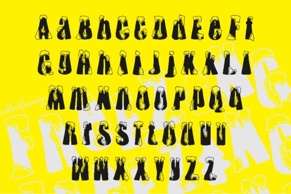 Freezing Font - Preview 1