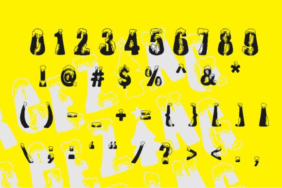 Freezing Font - Preview 4